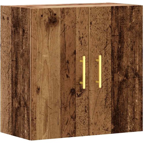 Maison Chic Stenska omarica - Zidna omarica starinski les 60x31x60 cm inženirski les iu267, (22062464) Slike