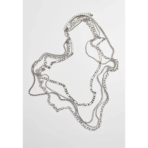 Urban Classics Accessoires Silver necklace Valeria Layering