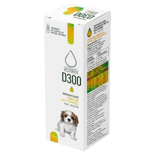 Vestratek D300 – CBD ulje i kapi za &scaron;tence (10 ml) Cene
