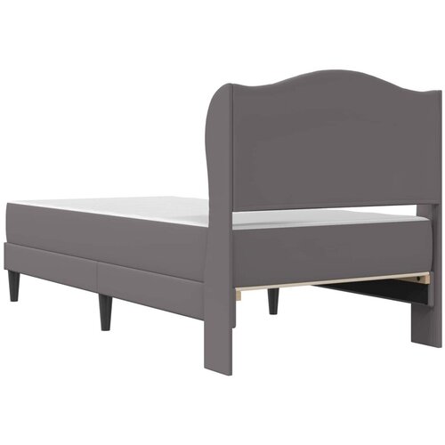  Okvir za krevet Siva 90 x 190 cm Umjetna koža - Siva 90 x 190 cm Slike