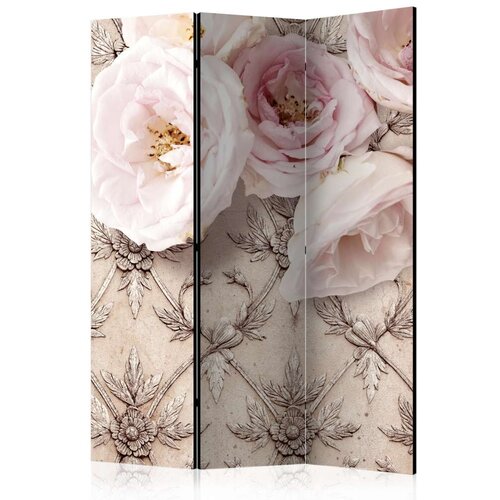  Paravan u 3 dijela - Romantic beige [Room Dividers] 135x172 Slike