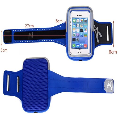 INF vodoodporna torbica za zapestnico za mobilni telefon blue, (21540978) Cene