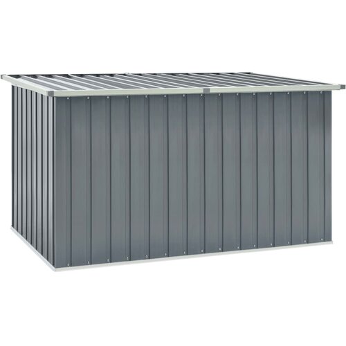 VidaXL Vrtna &amp;scaron;katla za shranjevanje siva 171x99x93 cm Slike