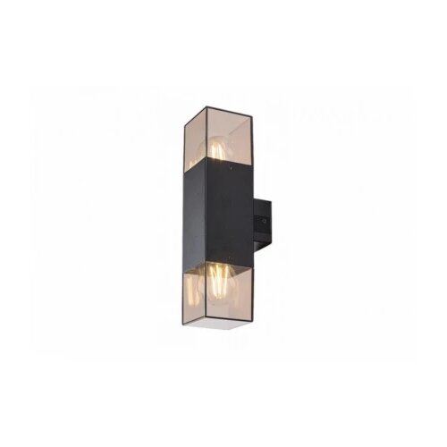 Rabalux spoljna zidna rasveta loanda E27 2x max 60W crna (77081) Slike