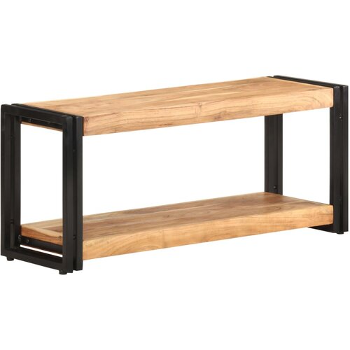 Furnova TV omarica 90x30x40 cm trden akacijev les, (21924515) Slike