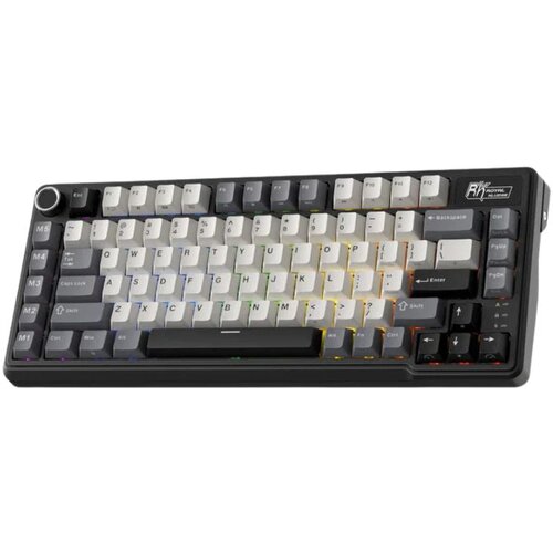 Royal Kludge RK L75 RGB Mehanička Tastatura, Hot-Swap,Boja "Knight Black", Beige Prekidači Cene