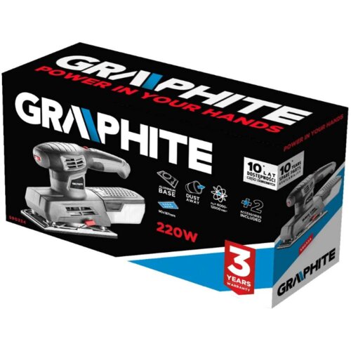 Graphite vibracijski brusilnik 59G324 Slike