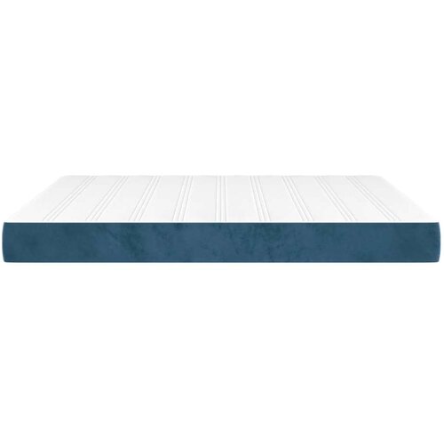 VidaXL Madrac s džepičastim oprugama tamnoplavi 160x220x20 cm Slike