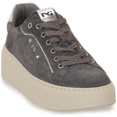 Nero Giardini Modne superge NERO GIARDINI 154 VELOUR SIBERIA Bež Cene