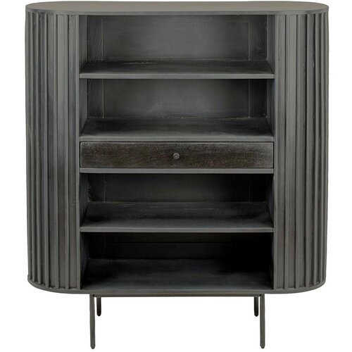 Livetastic STOJEČ REGAL 105/122/40 cm črna Cene