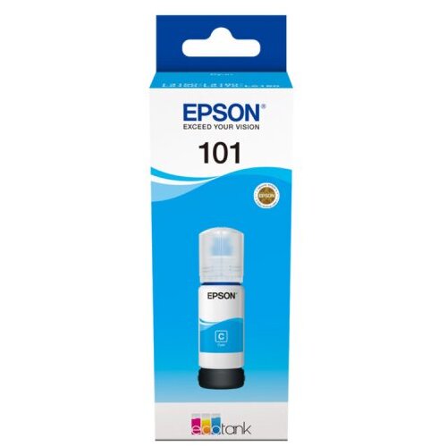 Epson Tinta 101 EcoTank ITS Cyan L6xxx/L4xxx serija (C13T03V24A) Slike
