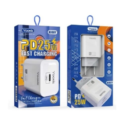 Brzi PUNJAC KI88Y 25W TYPE-C WHITE YOOKIE Cijene