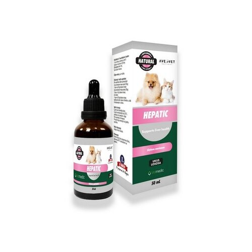 Ave&Vetmedic hepatic dodatak ishrani za pse i mačke, oralni rastvor, 50ml Cene