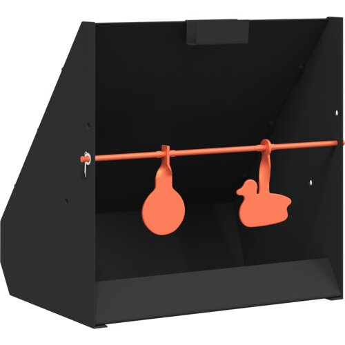 VidaXL Hvatač kuglica Crna 31 x 23 x 31.5 cm Čelik Slike