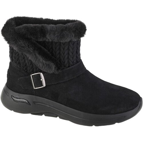 Skechers Go Walk Arch Fit - True Embrace ženske čizme 144422-bbk Slike