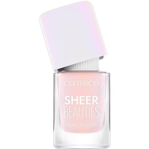 Catrice Sheer Beauties Nail Polish lak za nohte s prosojnim učinkom 10.5 ml Odtenek 030 kiss the miss Slike