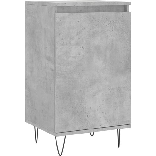 Maison Chic Komoda - Predalnik betonsko siva 40x35x70 cm inženirski les, (21722718) Cene
