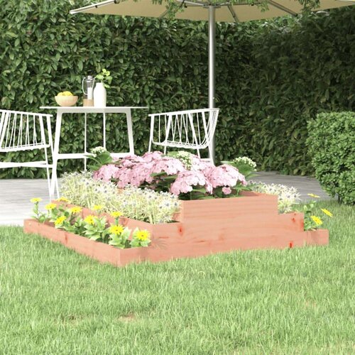  Visoka greda 110x110x27 cm trden les douglas, (20759002) Slike
