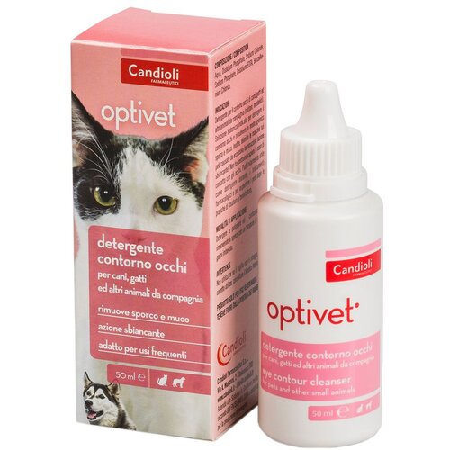 Candioli Pharma Candioli Optivet, preparat za čišćenje očiju ljubimaca 50 ml Slike