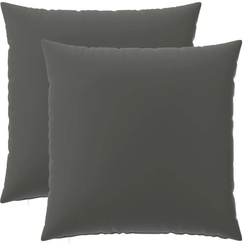  Presvlaka za jastuk 2 pcs HEERLEN Antracit 60 x 60 cm Poliester - Antracit 60 x 60 cm 2 Cene