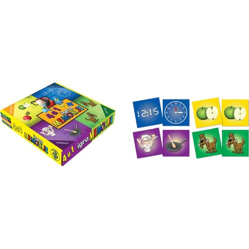 Grafoprint Games Igra Memory 4u1 Cijene