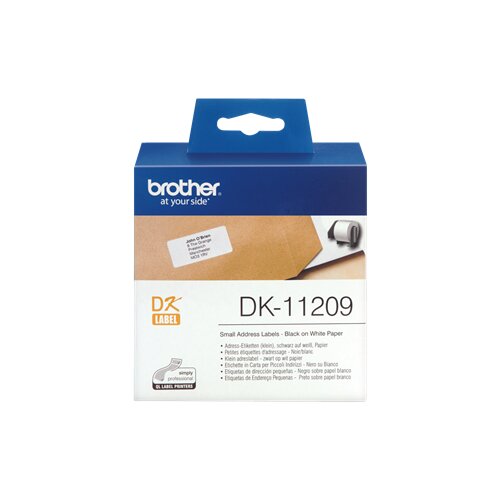 Brother Etikete DK-11209, neskončne, 29 mm x 62 mm, original Slike