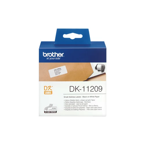 Brother Etikete DK-11209, neskončne, 29 mm x 62 mm, original