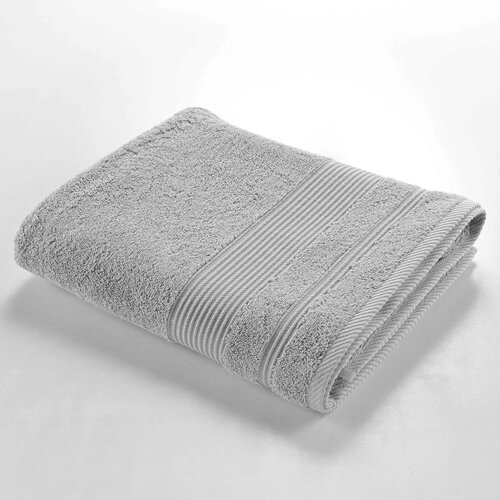 Douceur d intérieur Svijetlo sivi pamučni ručnik od frotira 90x150 cm Tendresse – Cijene