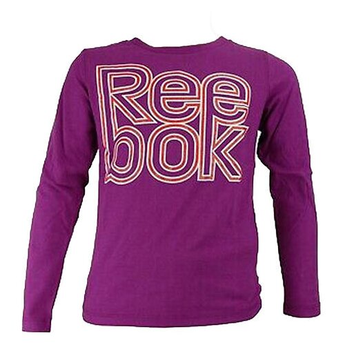 Reebok Majica za devojčice na dugi rukav S49454, Ljubičasta Slike