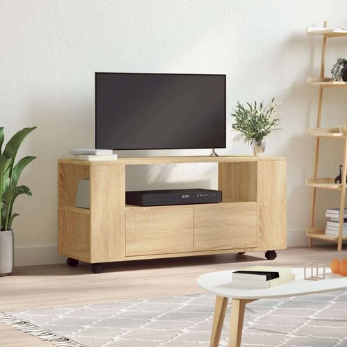 TV ormarić boja hrasta sonome 102x34 5x43 cm konstruirano drvo Slike