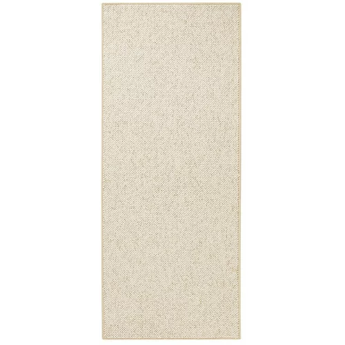 BT Carpet Wolly tekač v krem barvi, 80 x 300 cm