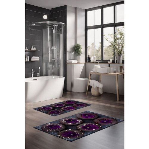  CT-5369 multicolor bathmat set (2 pieces) Cene