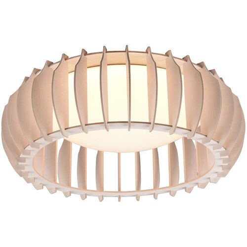 Trio Leuchten Skandinavska stropna svetilka bež 40 cm vklj. LED - Monte Cene