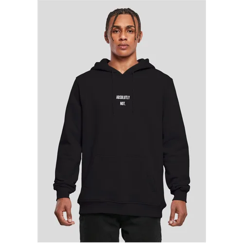 Mister Tee Men's sweatshirt Absolutly Not Hoody black