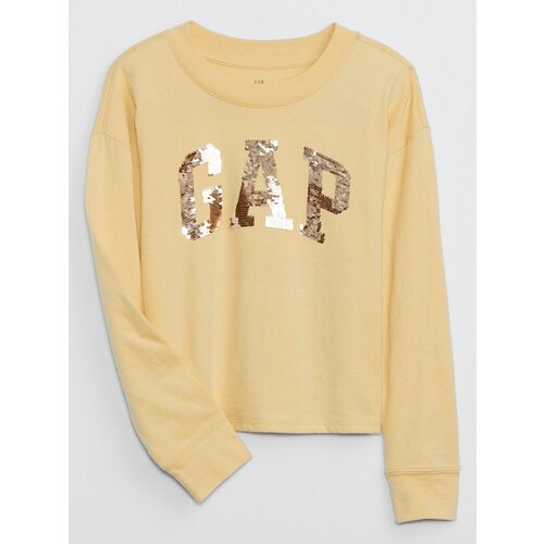 GAP Children's T-shirt with metallic logo - Girls Cijene