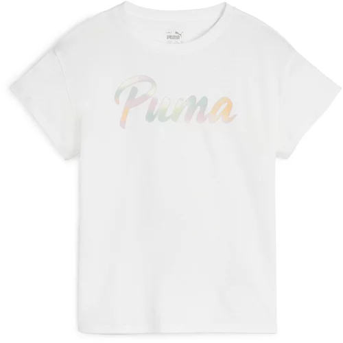 Puma Majica 'SUMMER DAZE' opal / svetlo zelena / korala / bela