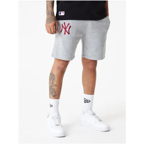 New Era Grey Men's Shorts League essentials shorts NEYYAN - Men's