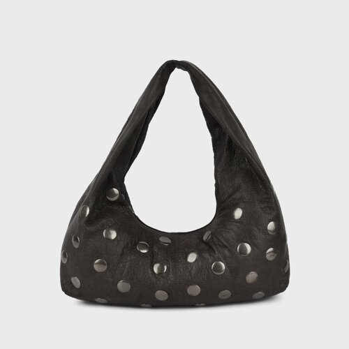 Nunoo Torbe za čez ramo SMALL ALMA RIVET WASHED Kostanjeva Cene