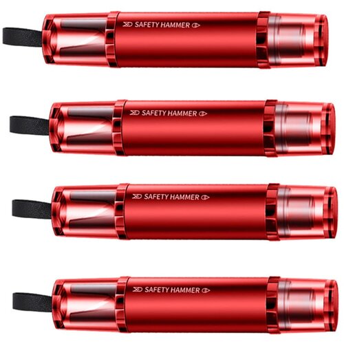 INF Varnostno kladivo za avtomobil 4x z rezalnikom pasu, aluminij, (5000505566) Slike