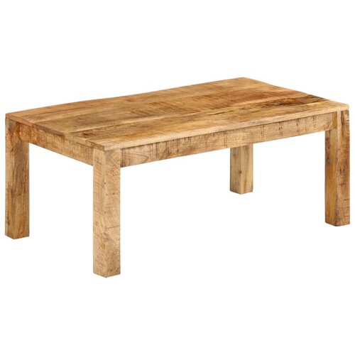 The Living Store Klubska mizica 100x55x40 trden mangov les - Klubska Mizica, (21574431) Slike