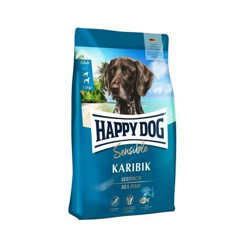 Happy Dog suva hrana za pse karibik sensible supreme, riba, 11kg Cene