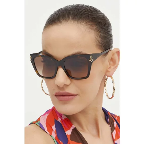 Jimmy Choo Sunčane naočale za žene, boja: smeđa, 0JC5012