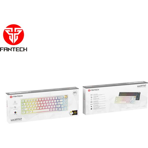 Fantech gejmerska mehanička tastatura MK858 MAXFIT67 space edition (beli switch) Slike