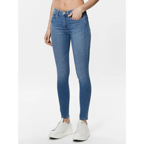 Tommy Hilfiger Jeans hlače Flex Como WW0WW34297 Modra Skinny Fit