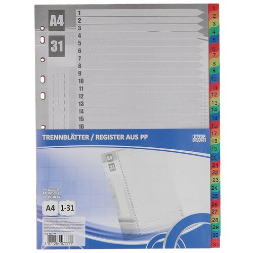 TTO Index PP 1-31 Boja Slike