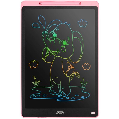XO barvna LCD grafična tablica za risanje in pisanje, roza - diagonala 40,64cm Cene