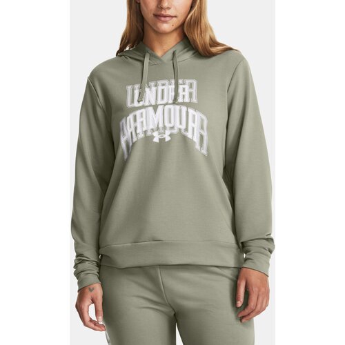 Under Armour Sweatshirt UA Rival Terry Graphic Hdy-GRN - Women Slike