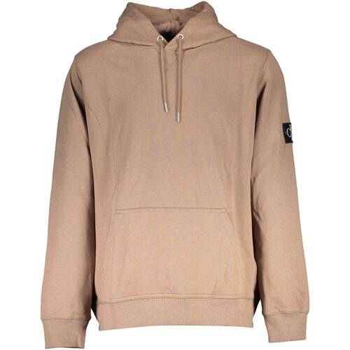 Calvin Klein SWEATSHIRT WITHOUT ZIP MAN BROWN Slike