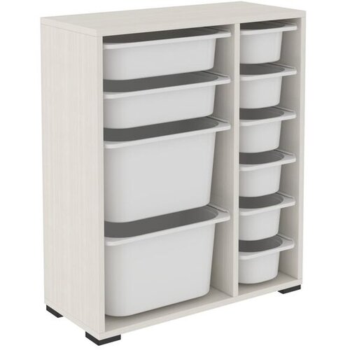 Hanah home višenamenska polica zen 2D2K6U moonstone white Cene