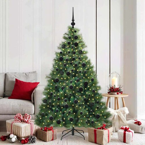  Umjetno božićno drvce s stalakom Zelena 180 cm PE i PVC 109 x 109 x 180 cm Cijene